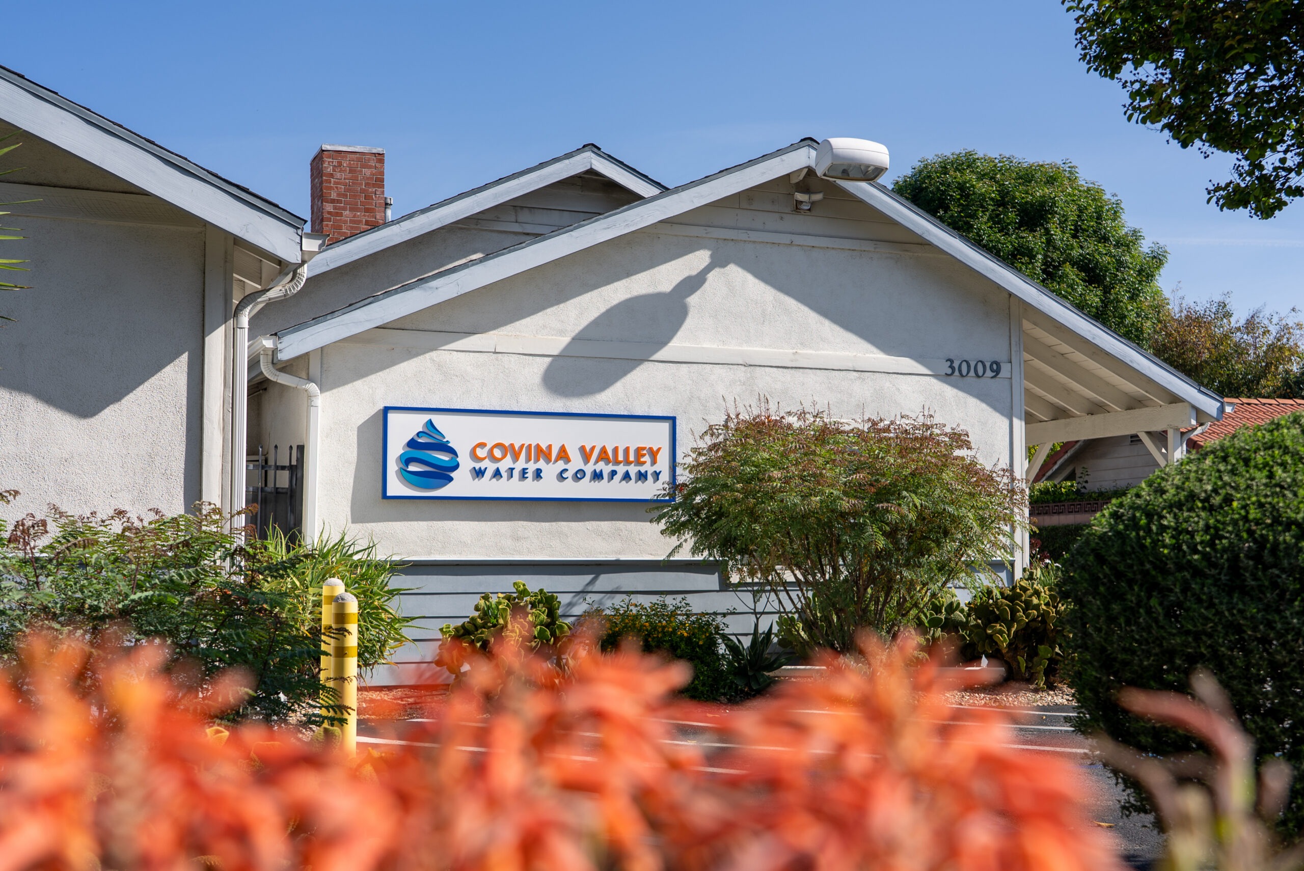 Exterior of Covina Valley Water Company office